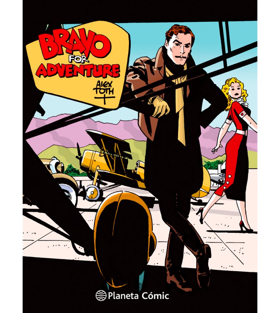 Portada de 'Bravo for adventure', de Alex Toth