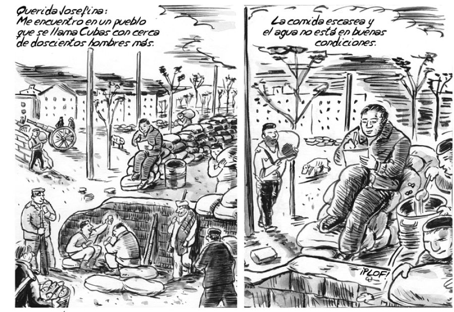 Viñetas de 'La voz que no cesa'