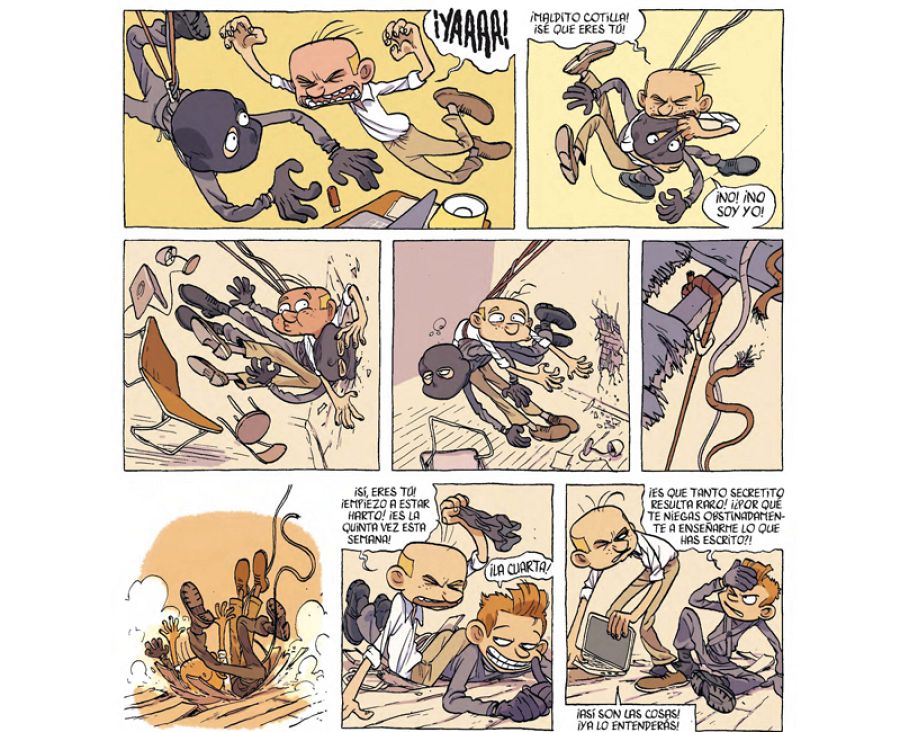 Viñetas de 'La mascarada'