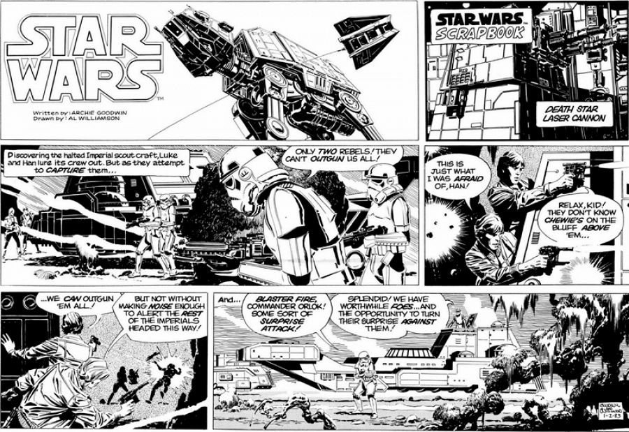 Viñetas de 'Star Wars'