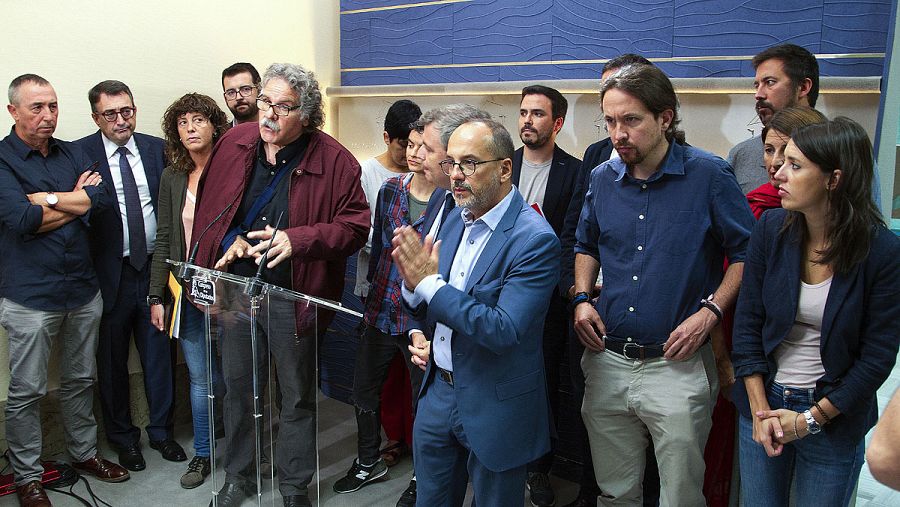 Varios grupos parlamentarios piden la puesta en libertad de los detenidos dentro de la operac