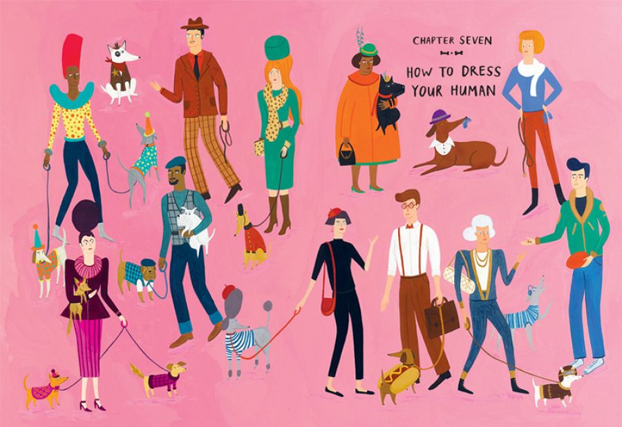 Ilustración de 'Cómo cuidar de tu humano'