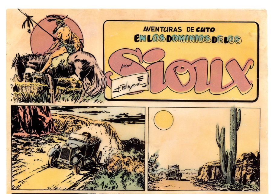 Viñetas de 'Cuto', de Jesús Blasco