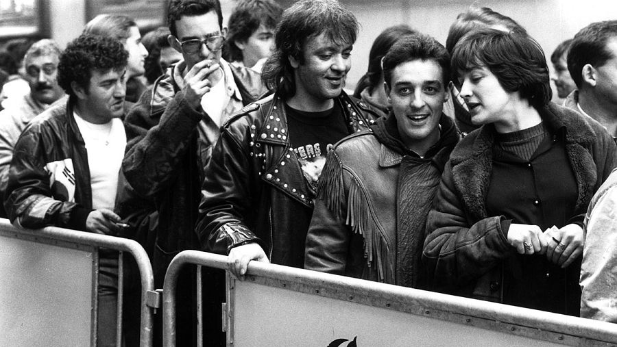 Los Rolling Stones actuaron en Gijón en 1995