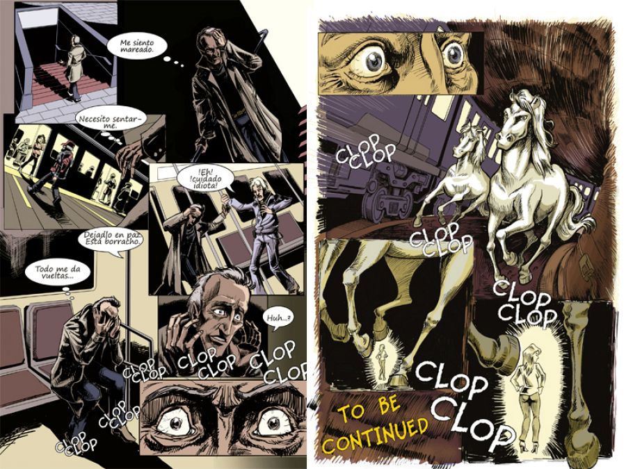 Páginas de 'Those White Horses' (Aquellos caballos blancos)