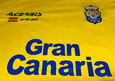 Imagen de la camiseta que llevará Las Palmas.