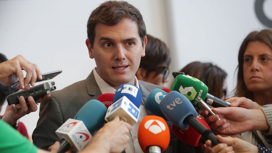 El líder de Ciudadanos, Albert Rivera