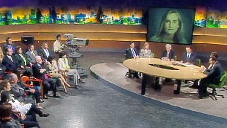 Plató del programa 'Quién sabe dónde'