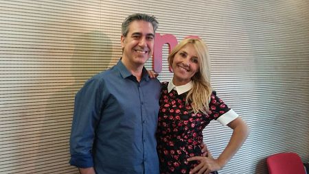 Arturo Martín, con Cayetana Guillén Cuervo