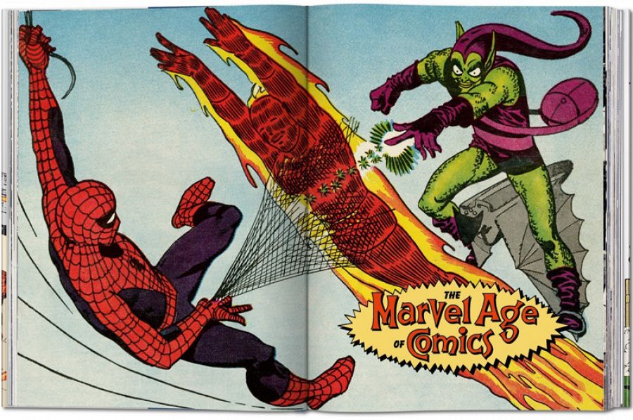 Páginas de 'La Era Marvel de los Cómics'