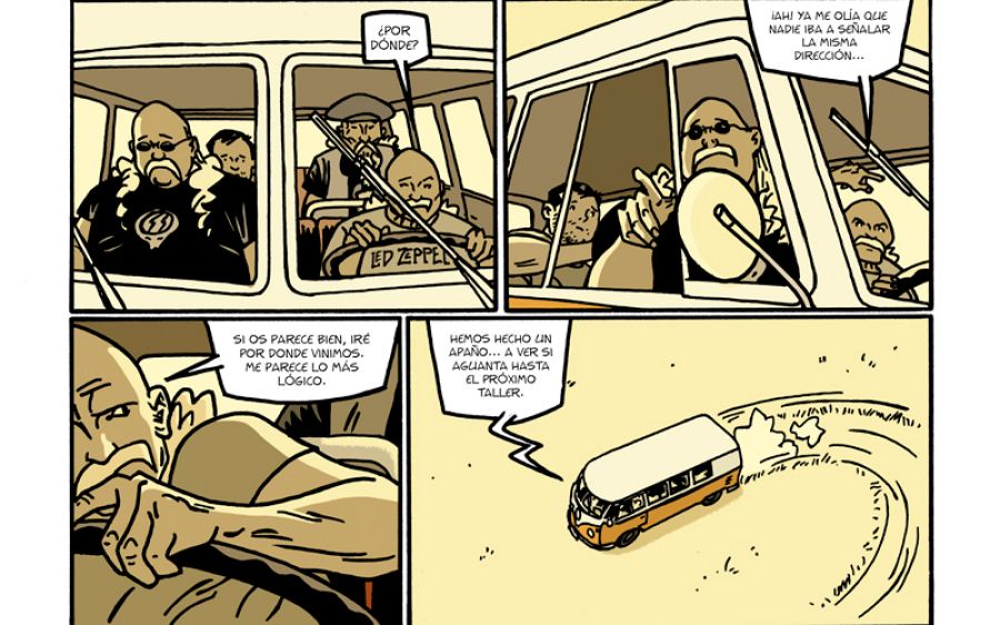 Viñetas de 'El largo y tortuoso camino'