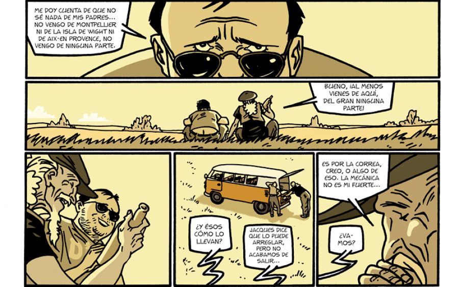 Viñetas de 'El largo y tortuoso camino'