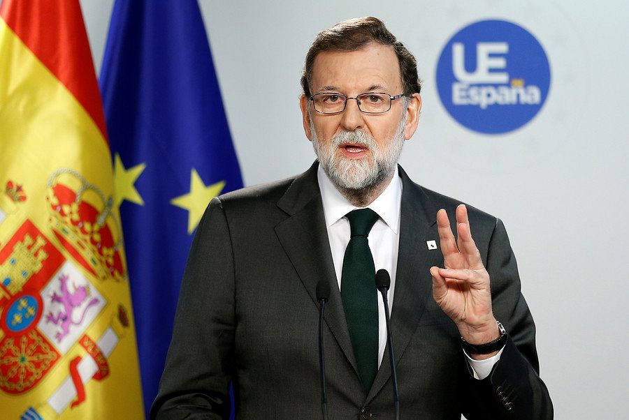 Rueda de prensa de Mariano Rajoy en Bruselas