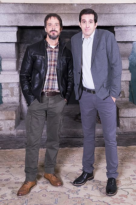 David Janer y Guillermo Ortega, en 'Los habtiantes de la casa deshabitada'