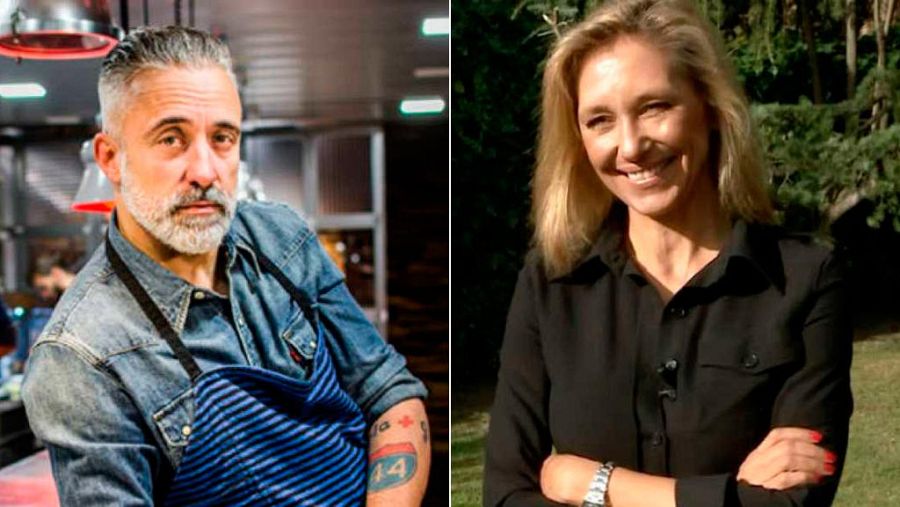 El cocinero Sergi Arola y la periodista Marta Robles en una imagen de archivo