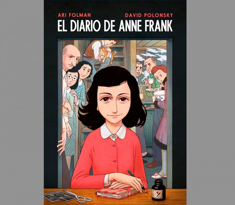 Portada de 'El diario de Ana Frank'