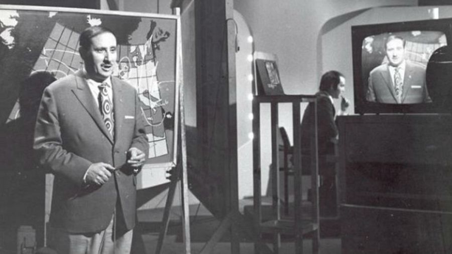 Mariano Medina, uno de los primeros 'hombres del tiempo' de TVE