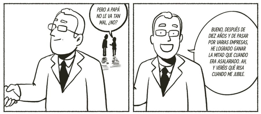 Viñetas de 'Tu futuro empieza aquí'