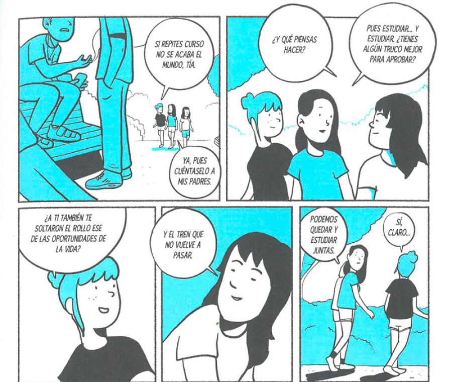 Viñetas de 'Tu futuro empieza aquí'