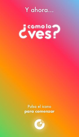 5. Pulsa el icono para comenzar.