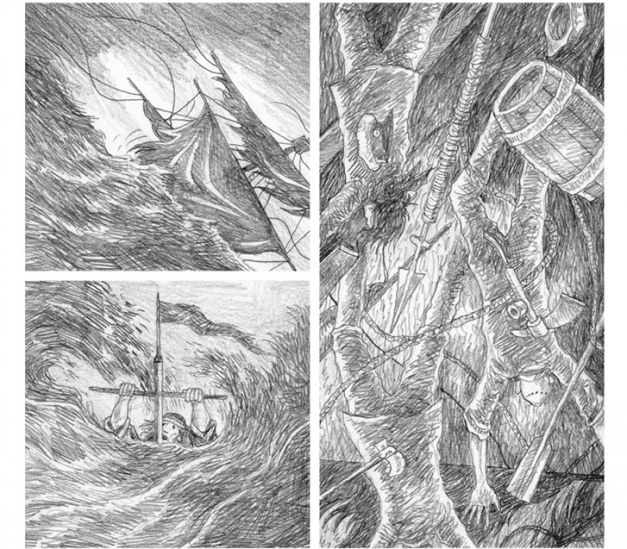 Viñetas de 'Moby Dick'