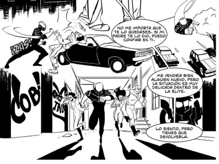 Viñetas de 'Armatura One'