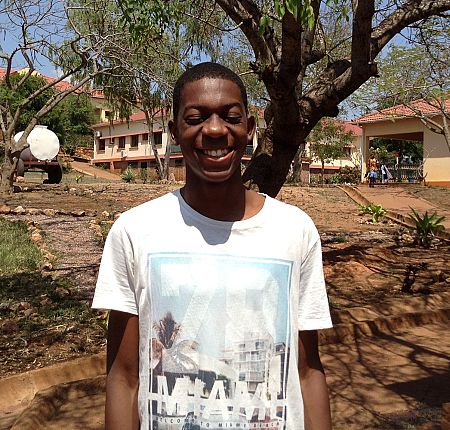 Jossías Timoteo Sambo, de 16 años