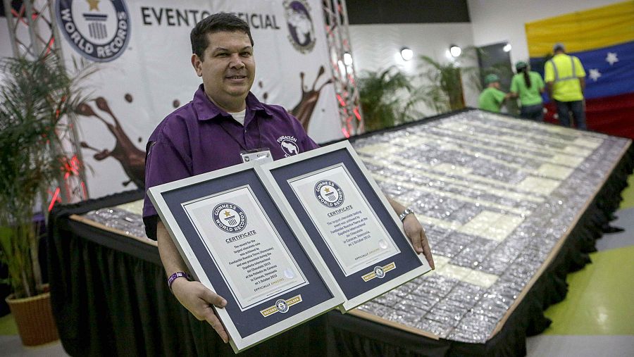 Certificado que otorga el Guinness World Records