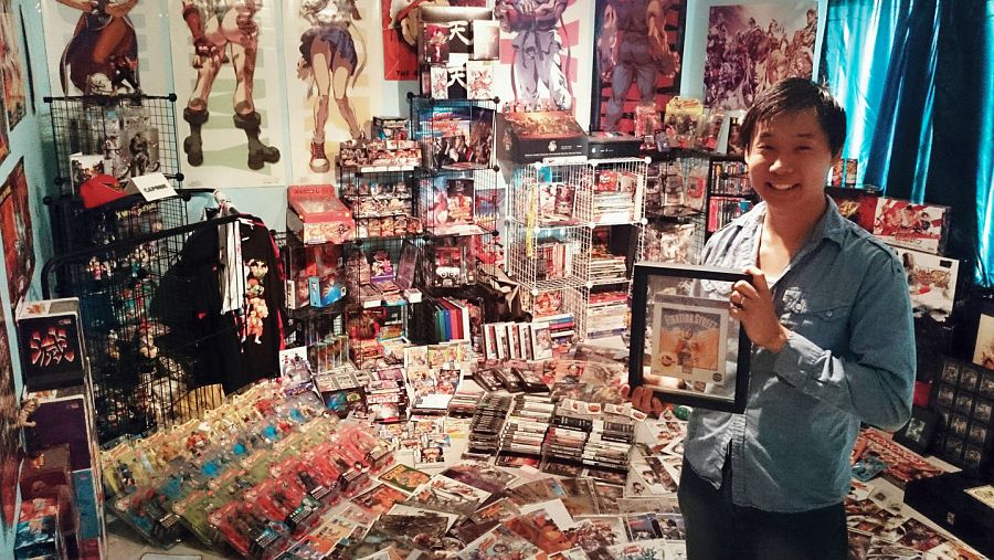Récord Guinness a la mayor colección de Street Fighter