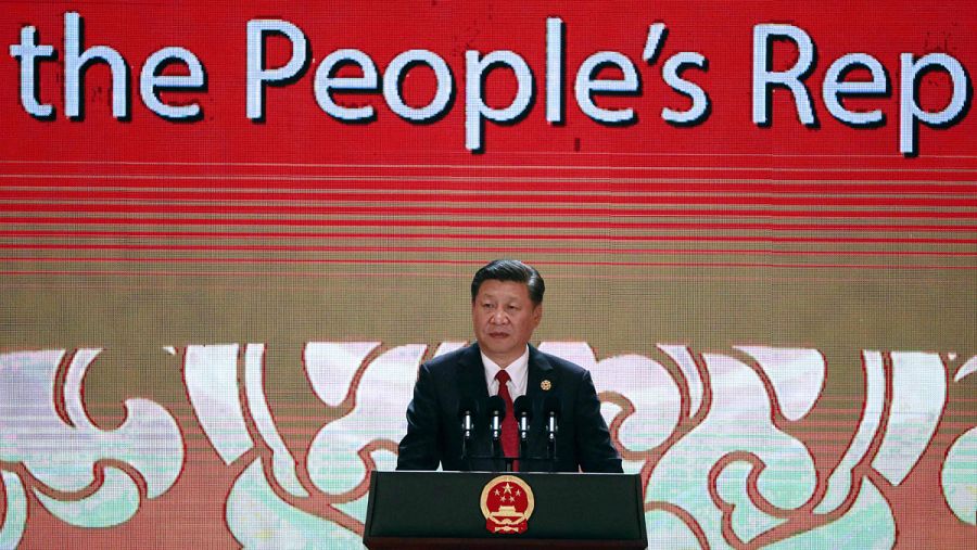 El presidente chino Xi Jinping participa en la última jornada de la Cumbre