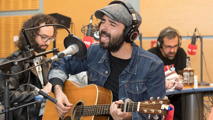 Juancho Conejo, en el escenario de 'Abierto hasta las 2'