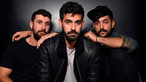 Haig Papazian, Carl Gerges y Hamed Sinno, miembros de Mashrou' Leila