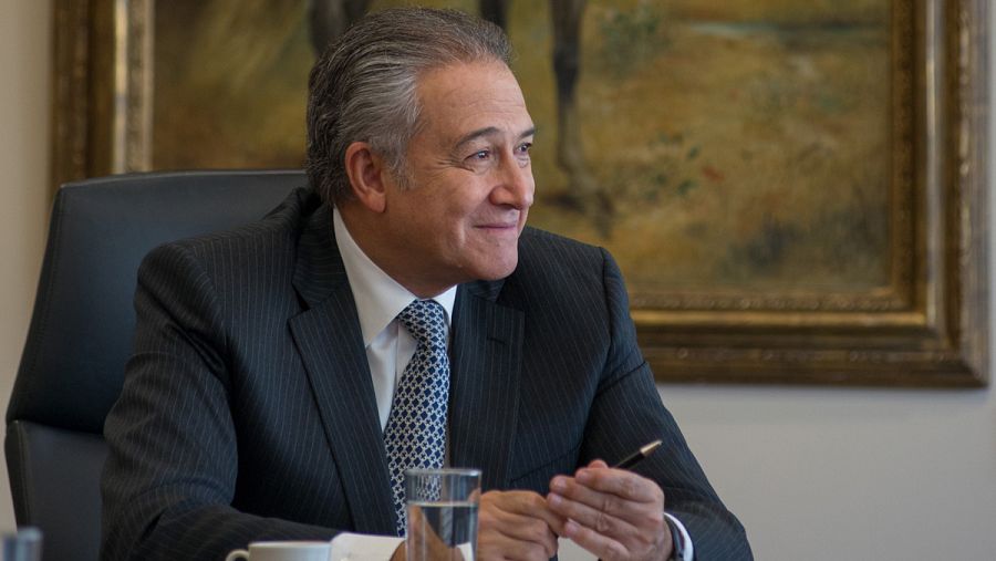 El vicepresidente de la República, el general Óscar Naranjo