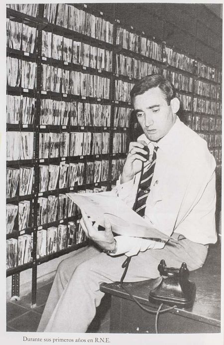 Luis Del Olmo en la Discoteca de RNE