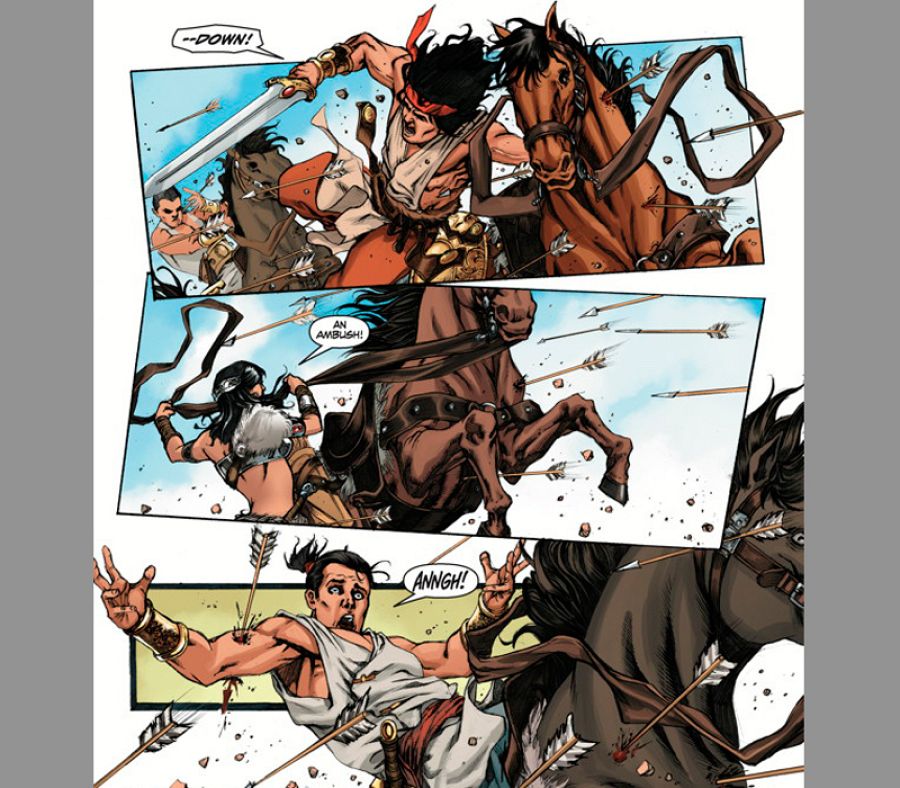 Viñetas de 'Conan el asesino'