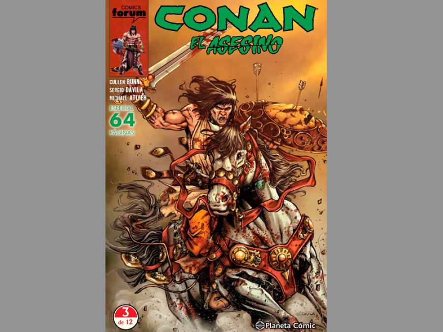 Portada del tercer número de 'Conan el asesino'