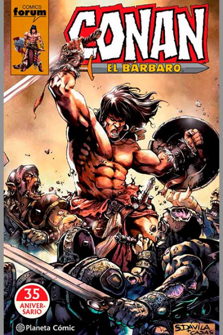 Portada de 'Conan el Bárbaro, edición 35 aniversario'
