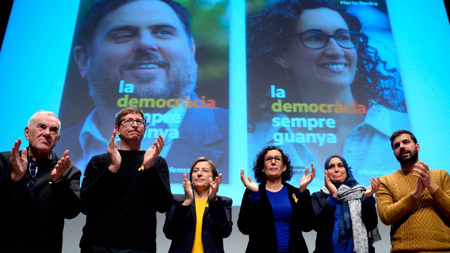 Acto de arranque de campaña de ERC