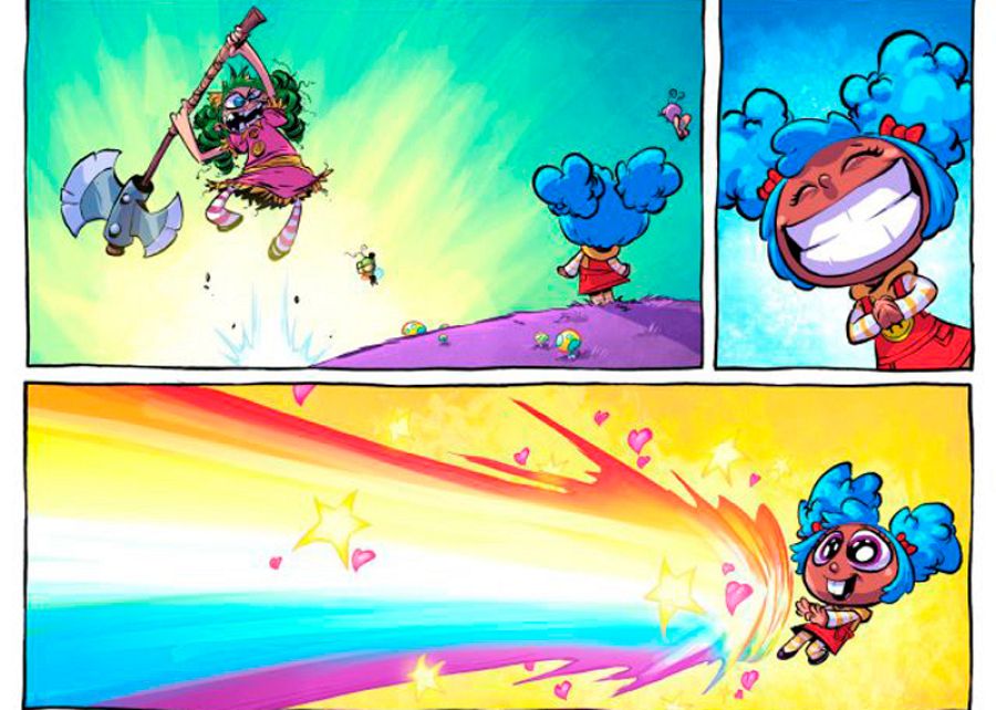 Viñetas de 'I hate Fairland'