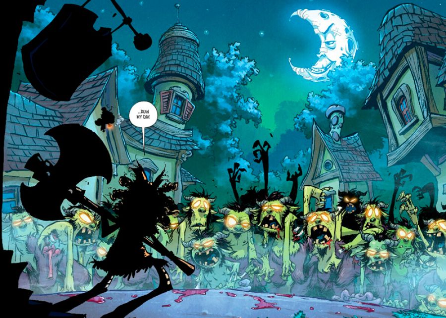 Viñetas de 'I hate Fairland'