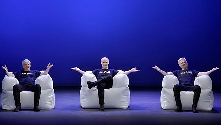 Tricicle, en una imagen promocional de 'Hits'.