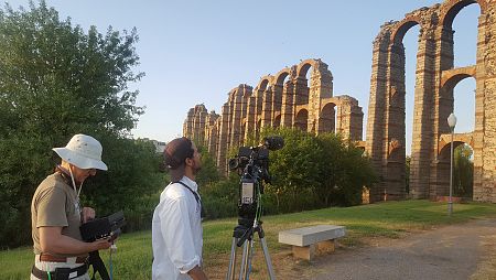 El acueducto de los Milagros, vestigio de la increible ingeniería romana