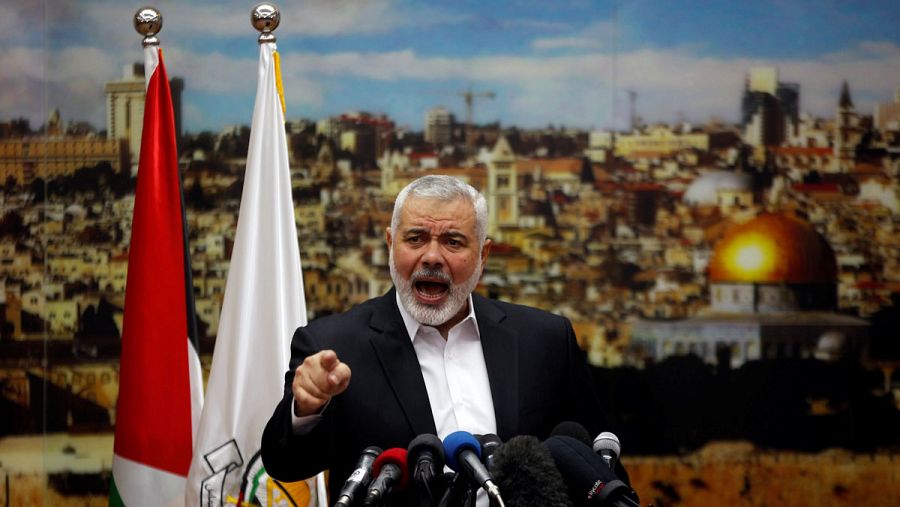 El líder de Hamás en la actualidad, Ismail Haniyeh