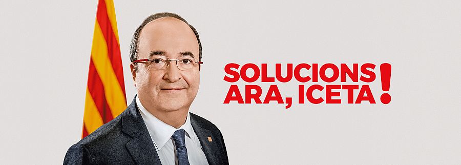 Cartel electoral del PSC para el 21-D