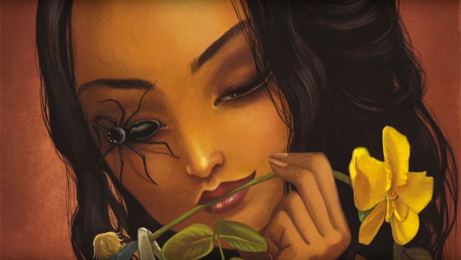 Detalle de una ilustración de 'Carmen', de Benjamin Lacombe