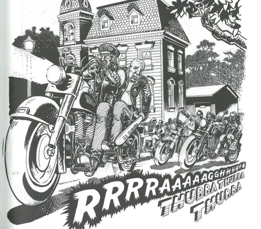 Viñeta de Spain Rodriguez