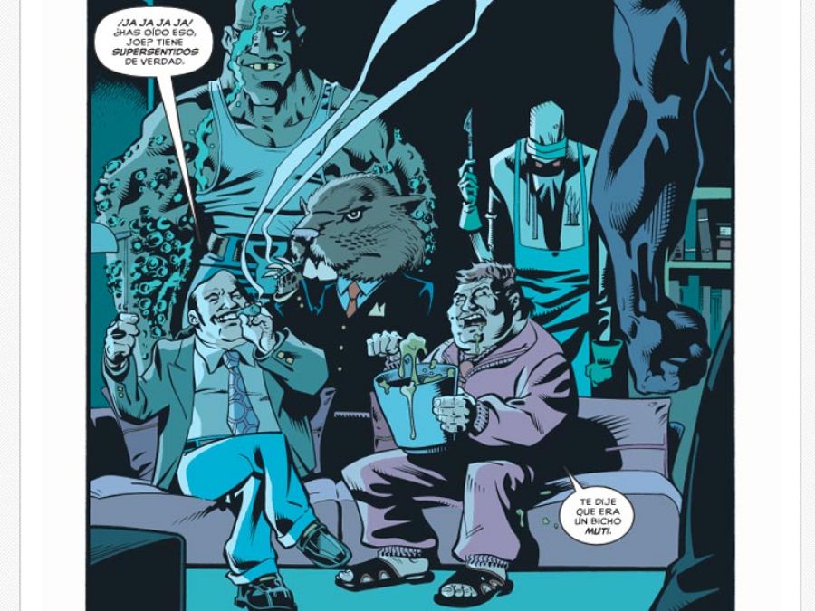 Los Rothstein rodeados de otros monstruos de Hollywood