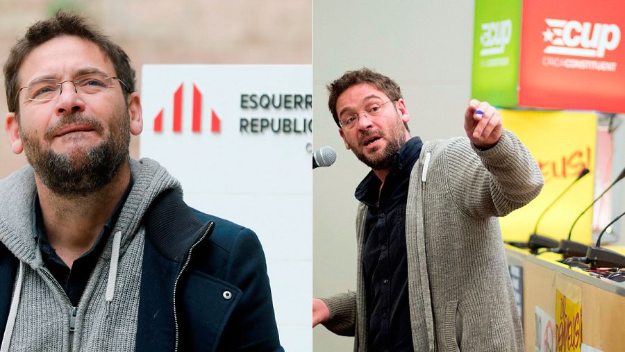 Albano-Dante Fachin, con ERC; y Albano-Dante Fachin, con la CUP