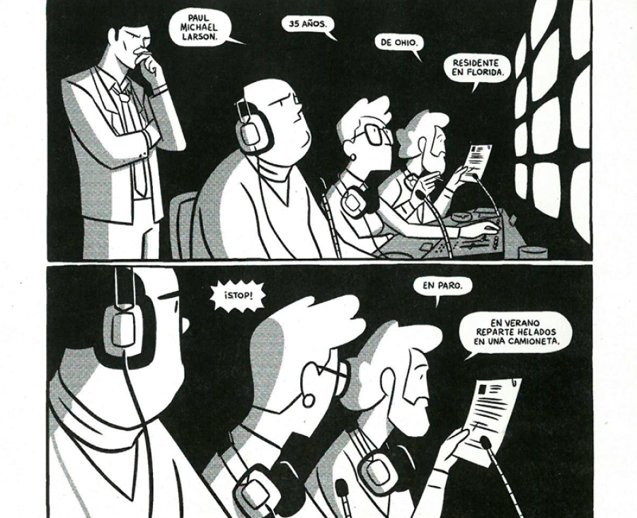 Viñetas de 'Larson. El hombre con mas suerte del mundo'
