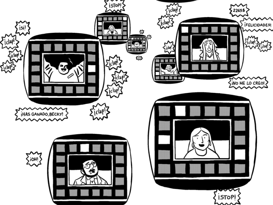 Viñetas de 'Larson. El hombre con mas suerte del mundo'